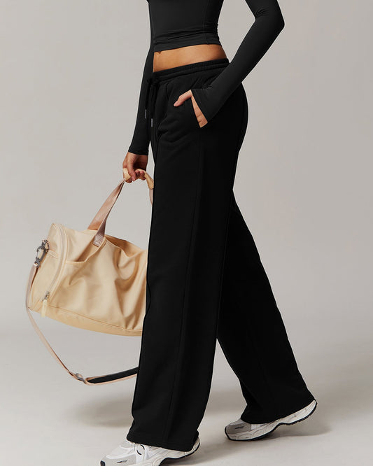 Sweatpants flared leggings