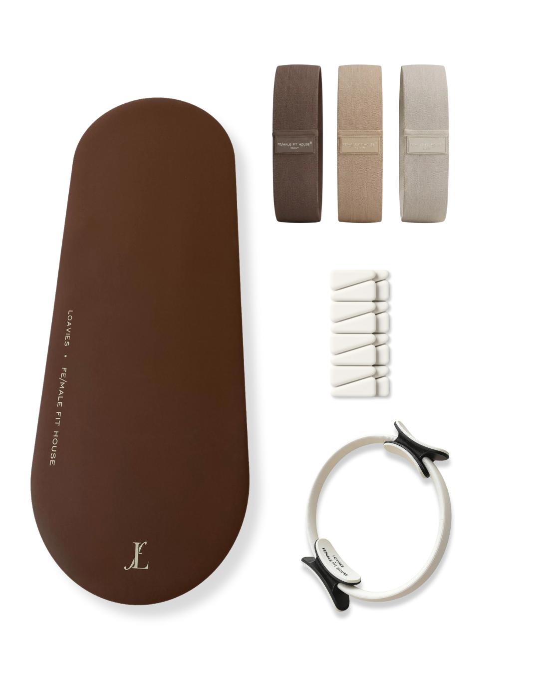 LOAVIES x Fe/male Fit House Pilates Set
