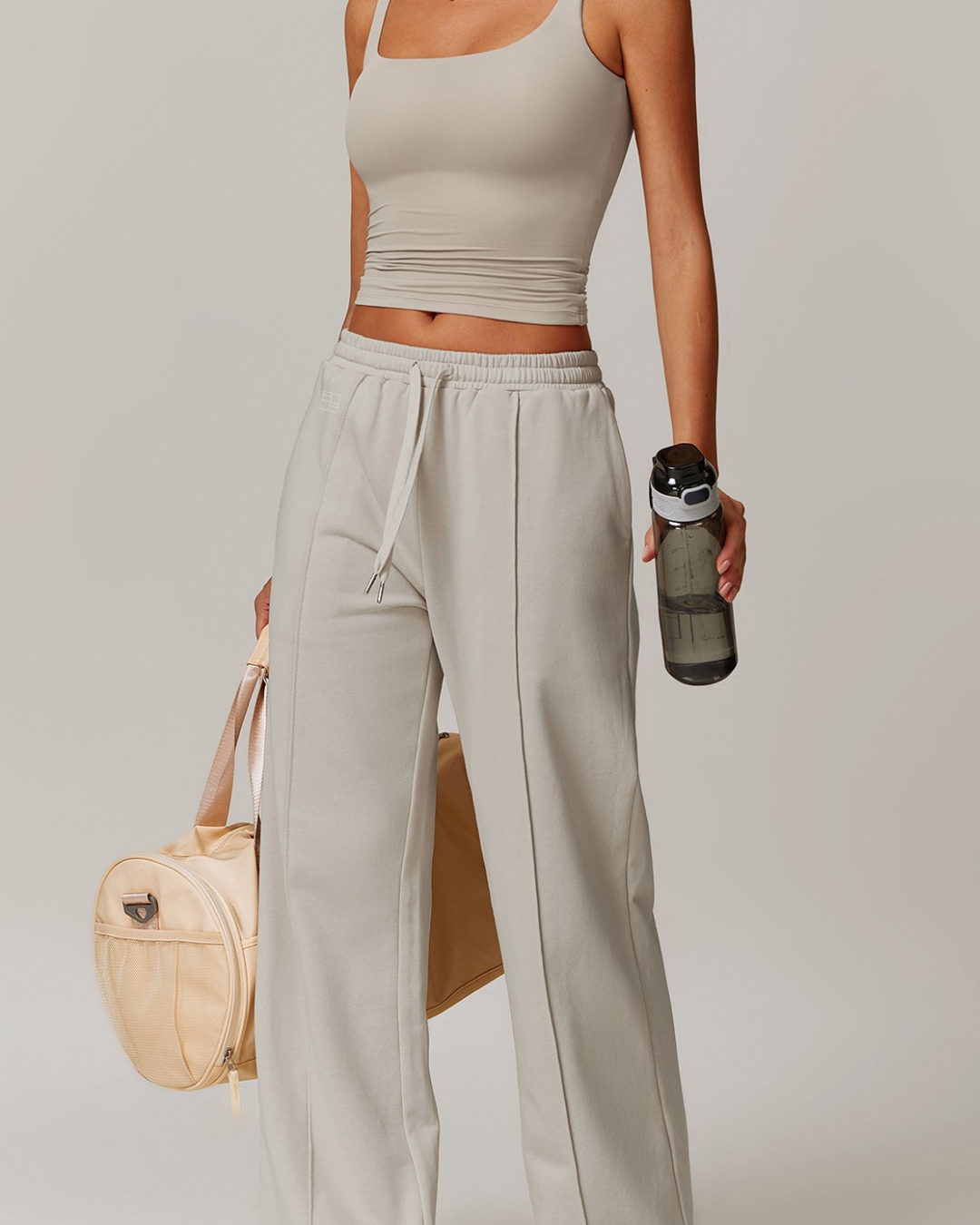 Sweatpants flared leggings