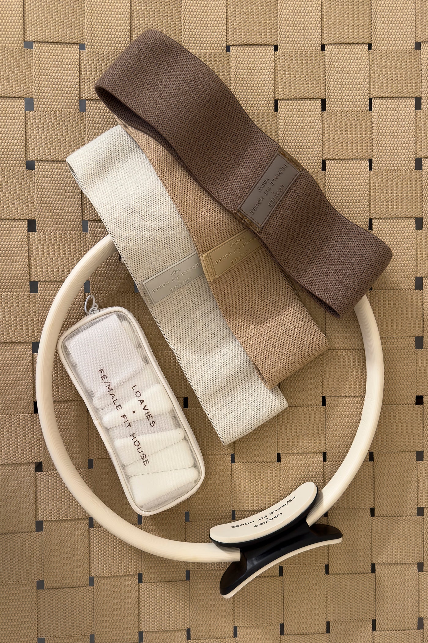 Pilates Bands LOAVIES x Fe/male Fit House