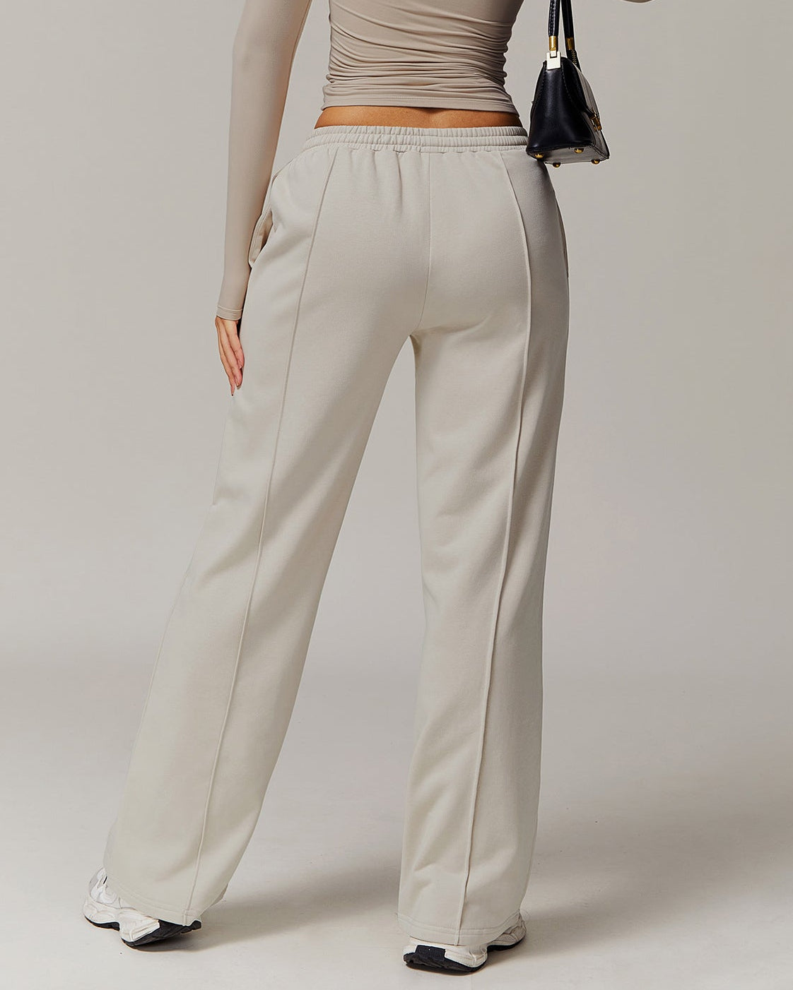 Sweatpants flared leggings