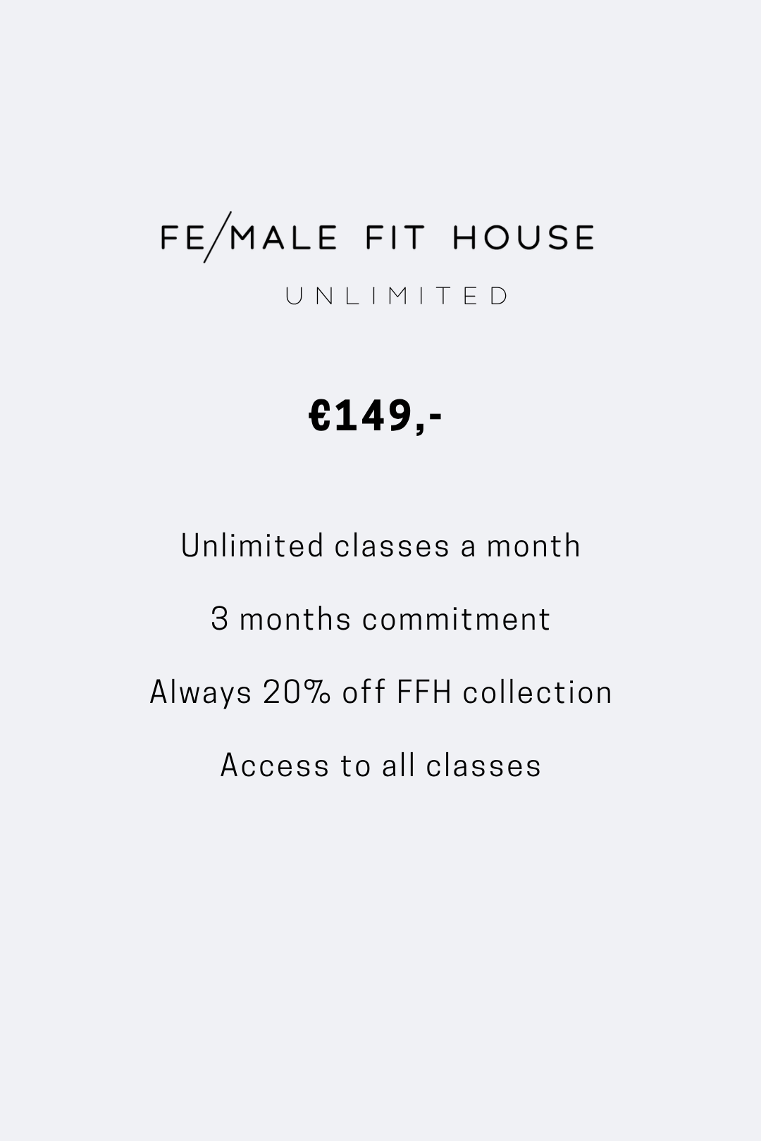Unlimited Membership