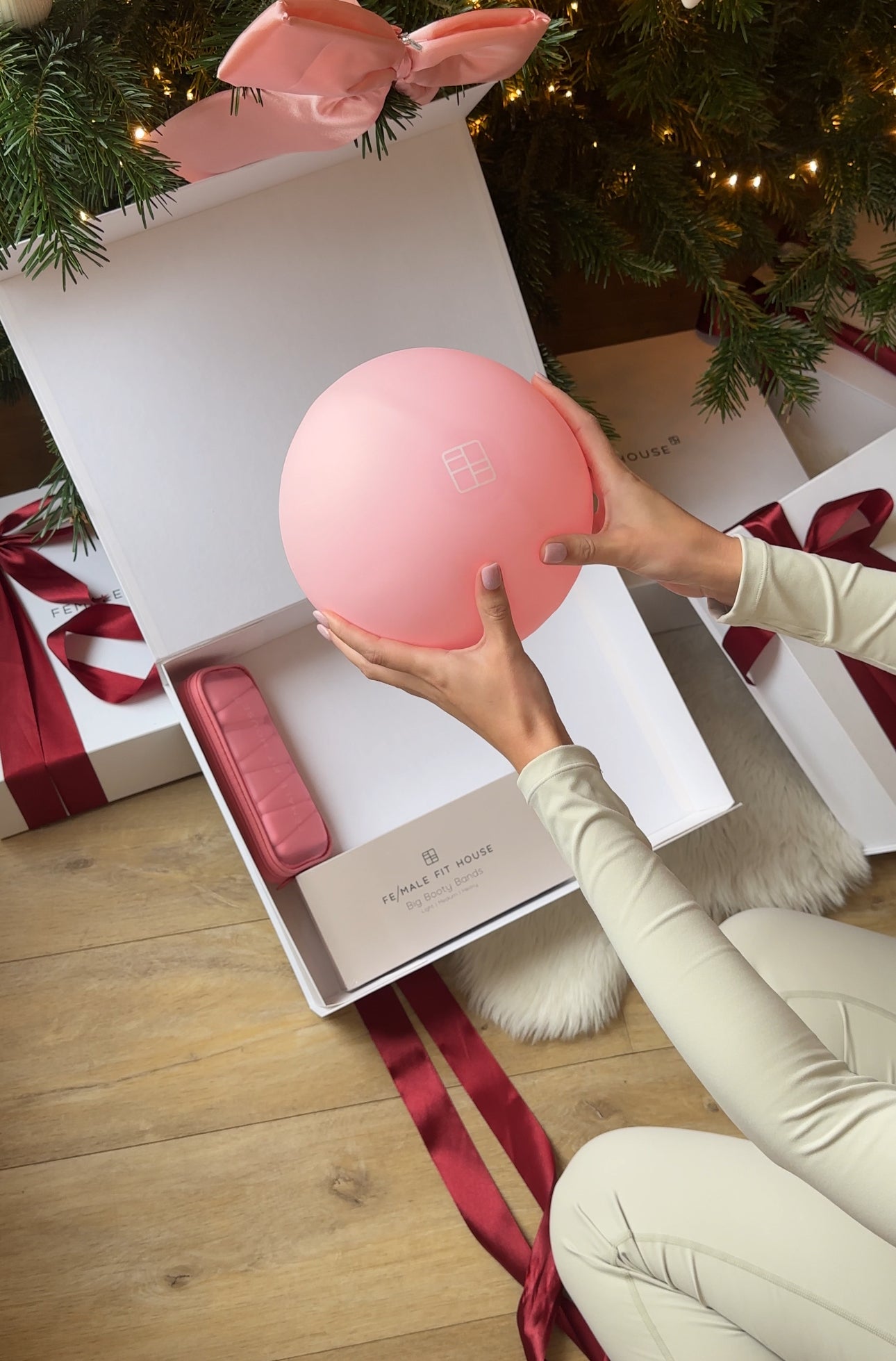 Pink Holiday Pilates Gift Set