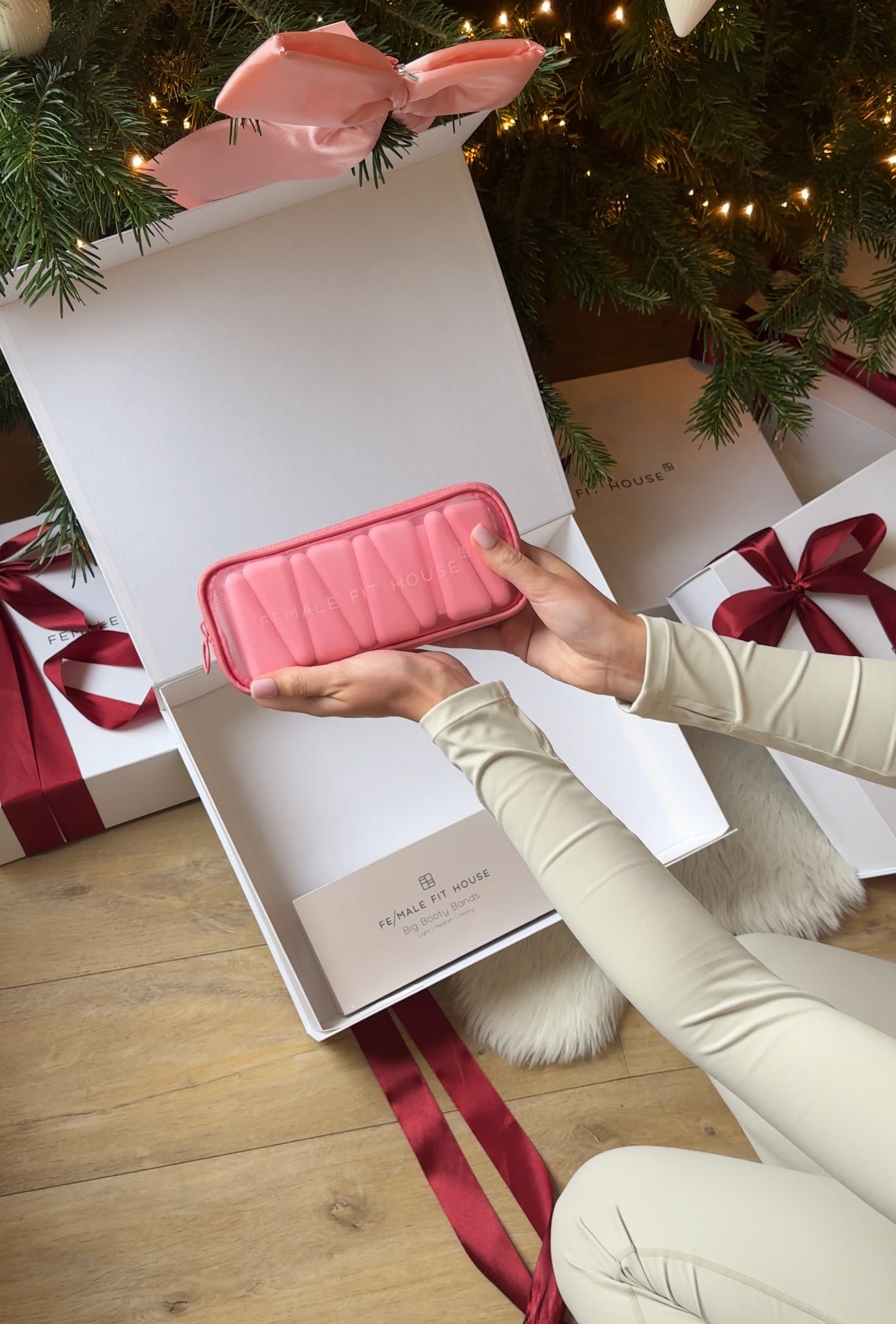 Pink Holiday Pilates Gift Set